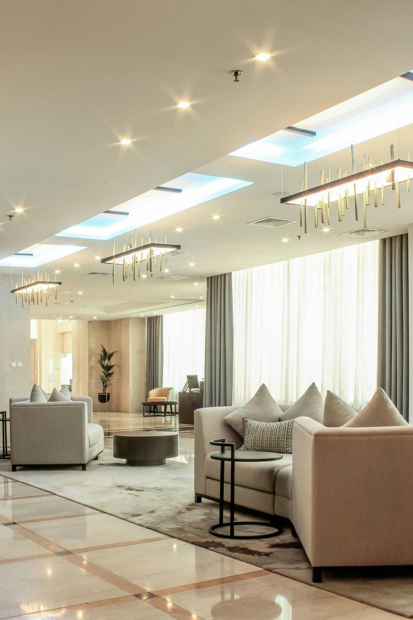 Marriott Executive Apartments Manama, Bahrain Zewnętrze zdjęcie The lobby of the hotel