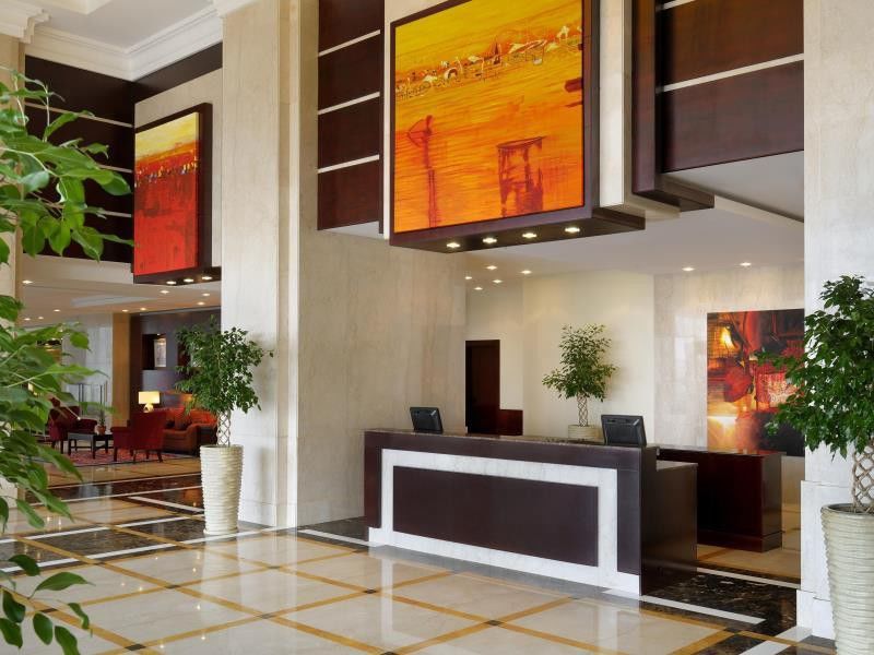Marriott Executive Apartments Manama, Bahrain Zewnętrze zdjęcie Lobby